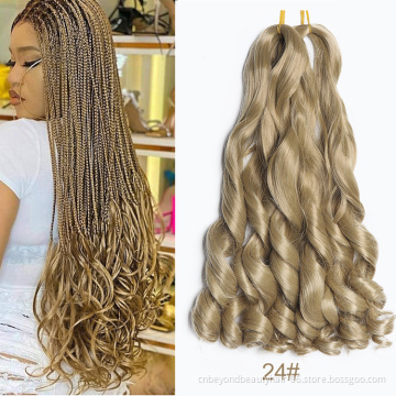 Hot Sale Cheap Spiral Curls Hair extension ocean wave spiral curl hair wavy braiding hair